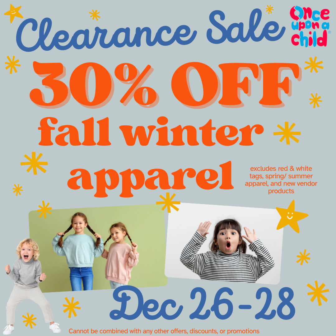 30 off winter clearance 2025